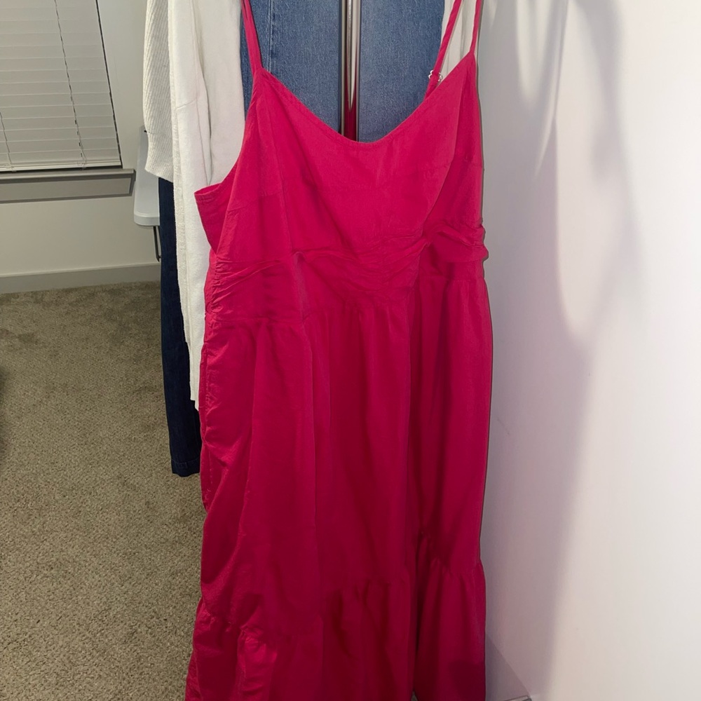 Hot Pink Maxi Dress